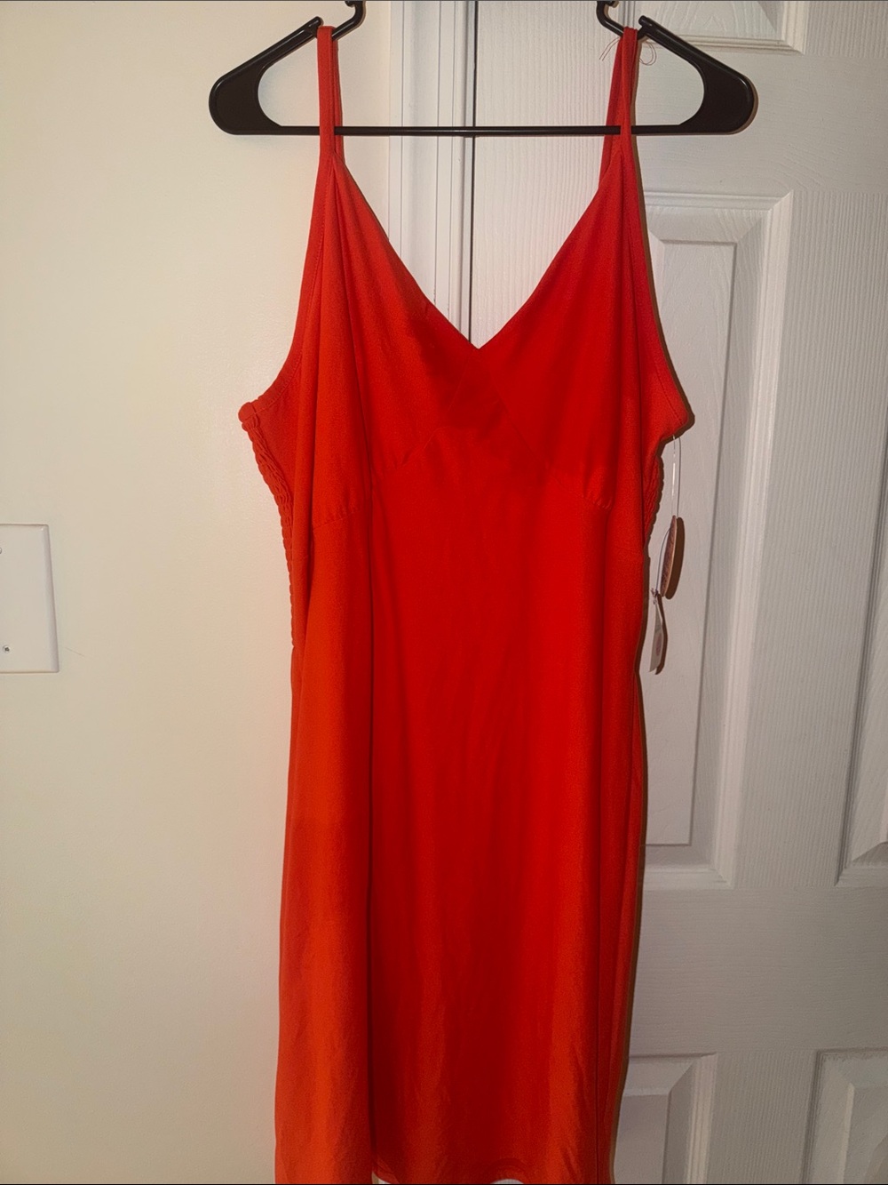 Jolie & Joy plus size coral dress